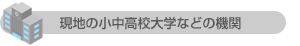 現地の小中高校大学などの機関で働く